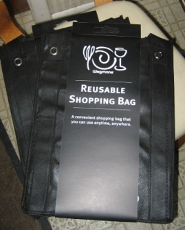 wegmans reusable grocery bag